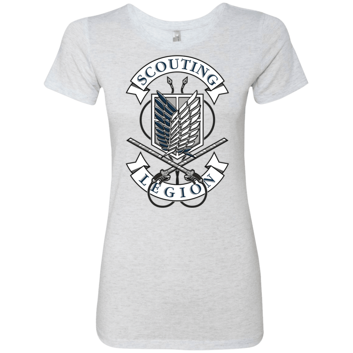 T-Shirts Heather White / S AoT Scouting Legion Women's Triblend T-Shirt