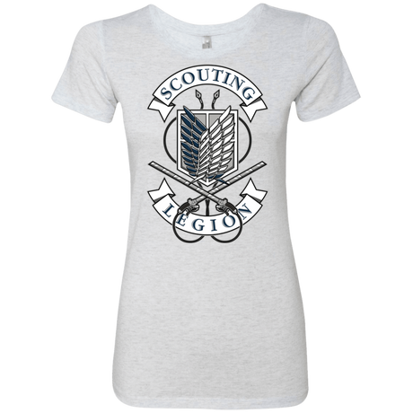 T-Shirts Heather White / S AoT Scouting Legion Women's Triblend T-Shirt