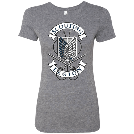 T-Shirts Premium Heather / S AoT Scouting Legion Women's Triblend T-Shirt