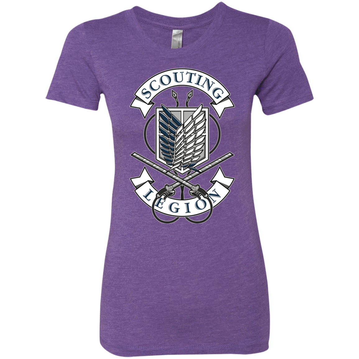 T-Shirts Purple Rush / S AoT Scouting Legion Women's Triblend T-Shirt
