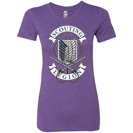 T-Shirts Purple Rush / S AoT Scouting Legion Women's Triblend T-Shirt