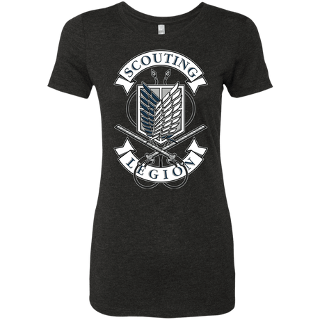 T-Shirts Vintage Black / S AoT Scouting Legion Women's Triblend T-Shirt