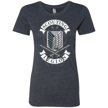 T-Shirts Vintage Navy / S AoT Scouting Legion Women's Triblend T-Shirt