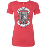 T-Shirts Vintage Red / S AoT Scouting Legion Women's Triblend T-Shirt
