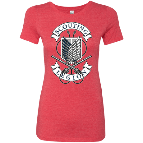 T-Shirts Vintage Red / S AoT Scouting Legion Women's Triblend T-Shirt