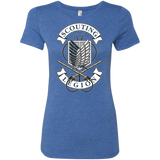T-Shirts Vintage Royal / S AoT Scouting Legion Women's Triblend T-Shirt