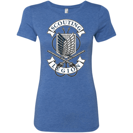 T-Shirts Vintage Royal / S AoT Scouting Legion Women's Triblend T-Shirt