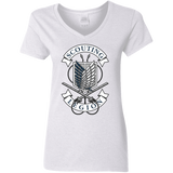 T-Shirts White / S AoT Scouting Legion Women's V-Neck T-Shirt
