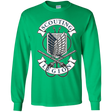 T-Shirts Irish Green / YS AoT Scouting Legion Youth Long Sleeve T-Shirt
