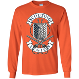 T-Shirts Orange / YS AoT Scouting Legion Youth Long Sleeve T-Shirt
