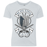 T-Shirts Heather White / YXS AoT Scouting Legion Youth Triblend T-Shirt