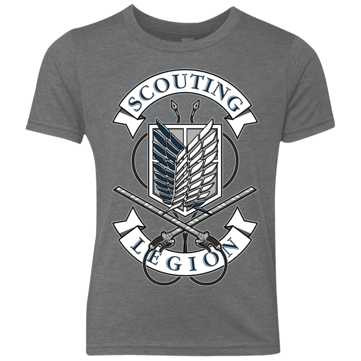 T-Shirts Premium Heather / YXS AoT Scouting Legion Youth Triblend T-Shirt
