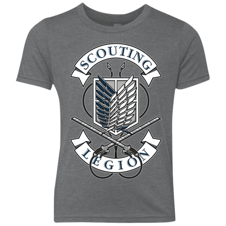 T-Shirts Premium Heather / YXS AoT Scouting Legion Youth Triblend T-Shirt
