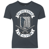 T-Shirts Vintage Navy / YXS AoT Scouting Legion Youth Triblend T-Shirt