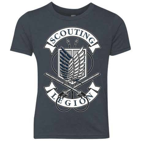 T-Shirts Vintage Navy / YXS AoT Scouting Legion Youth Triblend T-Shirt