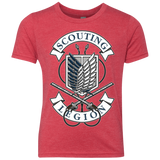 T-Shirts Vintage Red / YXS AoT Scouting Legion Youth Triblend T-Shirt