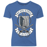 T-Shirts Vintage Royal / YXS AoT Scouting Legion Youth Triblend T-Shirt