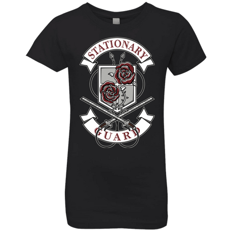 T-Shirts Black / YXS AoT Stationary Guard Girls Premium T-Shirt