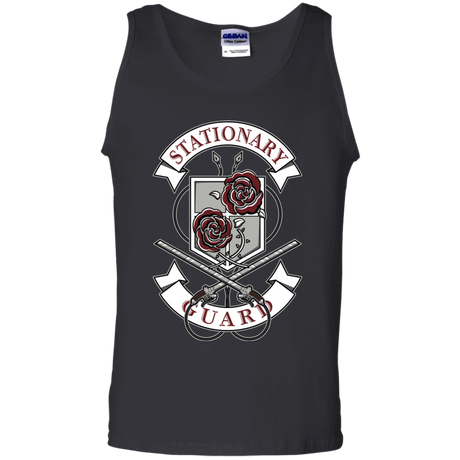 T-Shirts Black / S AoT Stationary Guard Men's Tank Top