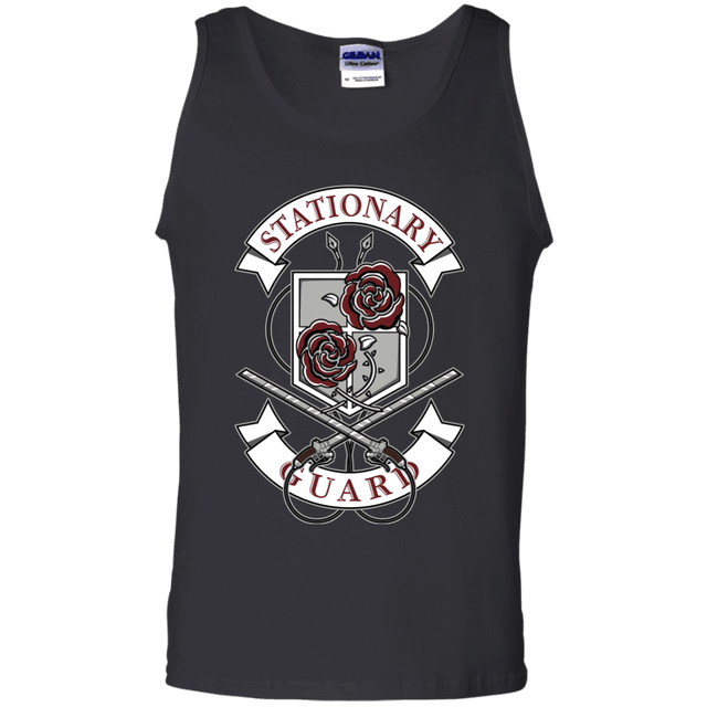 T-Shirts Black / S AoT Stationary Guard Men's Tank Top