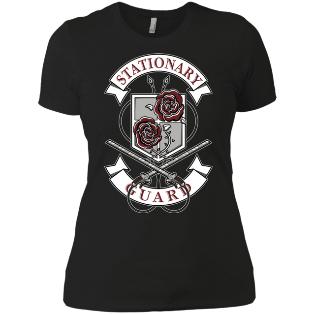 T-Shirts Black / X-Small AoT Stationary Guard Women's Premium T-Shirt