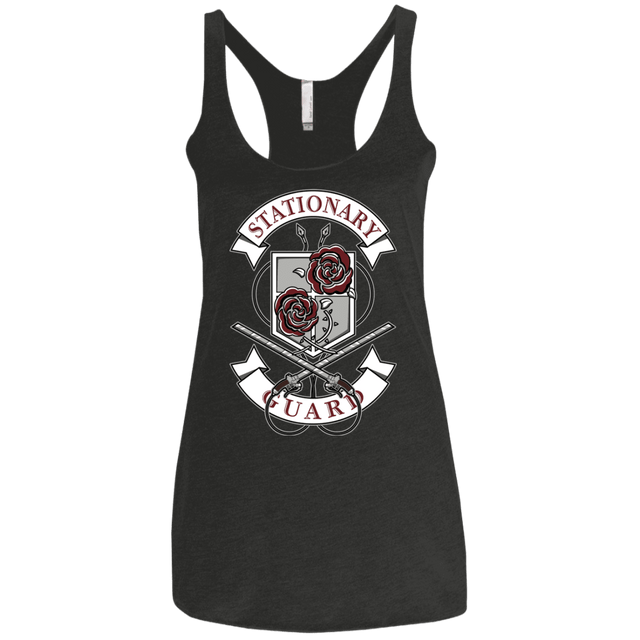 T-Shirts Vintage Black / X-Small AoT Stationary Guard Women's Triblend Racerback Tank