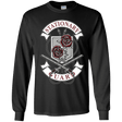 T-Shirts Black / YS AoT Stationary Guard Youth Long Sleeve T-Shirt