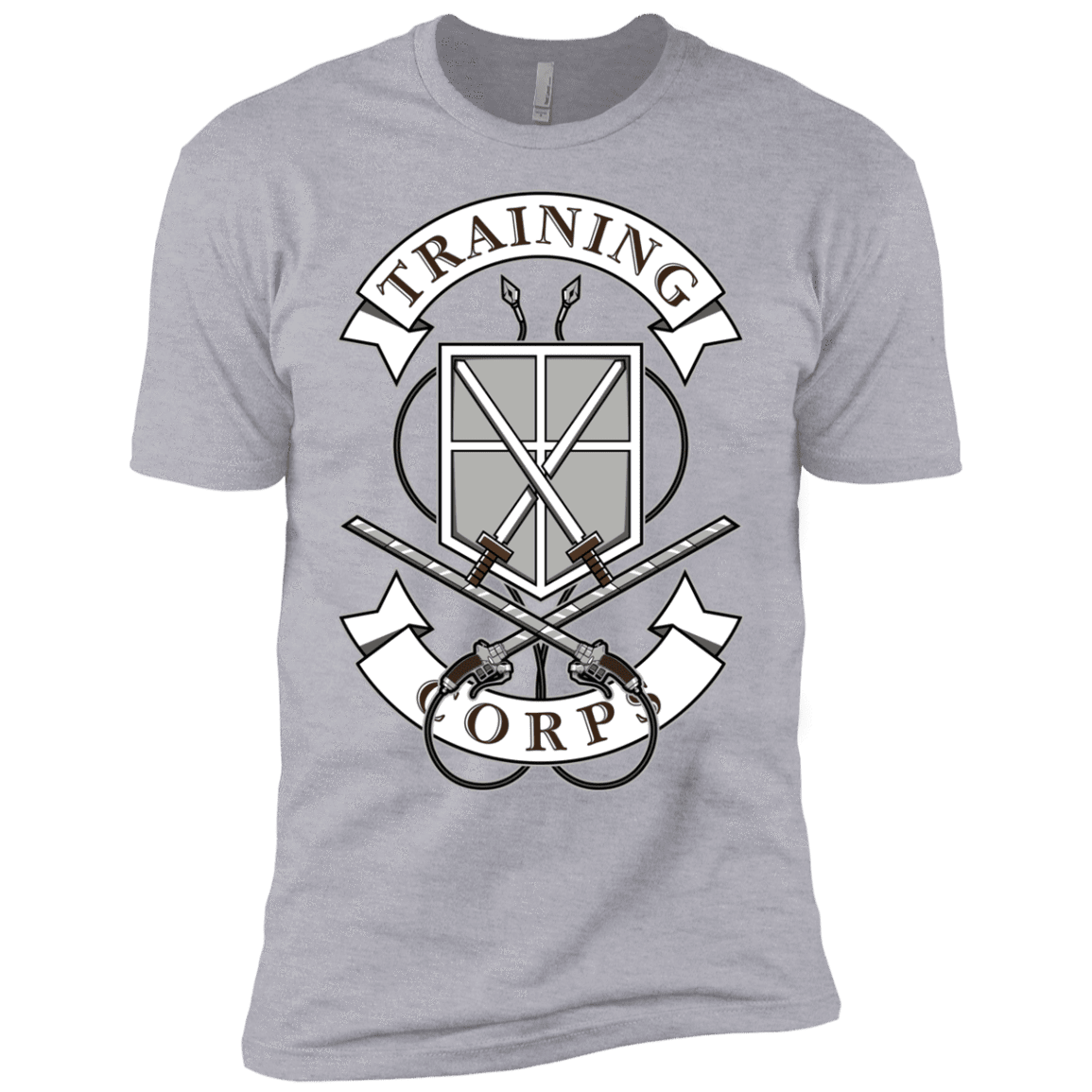 T-Shirts Heather Grey / YXS AoT Training Corps Boys Premium T-Shirt