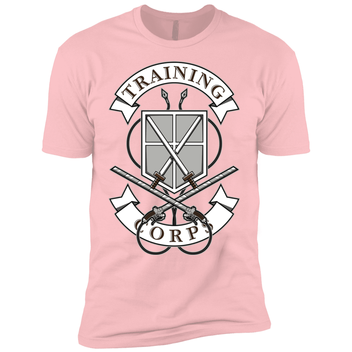 T-Shirts Light Pink / YXS AoT Training Corps Boys Premium T-Shirt