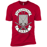 T-Shirts Red / YXS AoT Training Corps Boys Premium T-Shirt