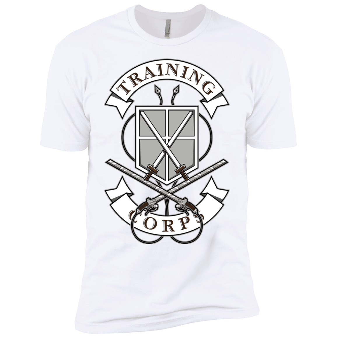 T-Shirts White / YXS AoT Training Corps Boys Premium T-Shirt