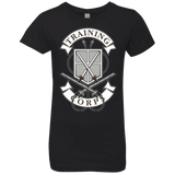 T-Shirts Black / YXS AoT Training Corps Girls Premium T-Shirt
