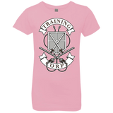T-Shirts Light Pink / YXS AoT Training Corps Girls Premium T-Shirt