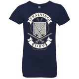 T-Shirts Midnight Navy / YXS AoT Training Corps Girls Premium T-Shirt