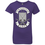 T-Shirts Purple Rush / YXS AoT Training Corps Girls Premium T-Shirt
