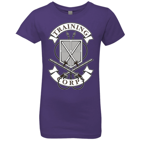 T-Shirts Purple Rush / YXS AoT Training Corps Girls Premium T-Shirt
