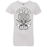 T-Shirts White / YXS AoT Training Corps Girls Premium T-Shirt