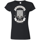 T-Shirts Black / S AoT Training Corps Junior Slimmer-Fit T-Shirt