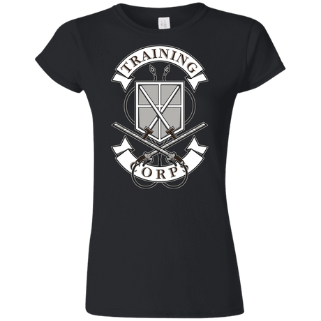 T-Shirts Black / S AoT Training Corps Junior Slimmer-Fit T-Shirt