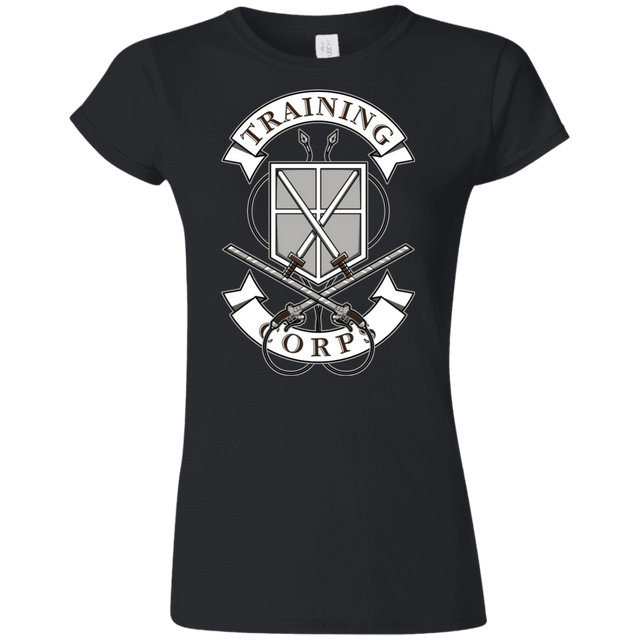 T-Shirts Black / S AoT Training Corps Junior Slimmer-Fit T-Shirt