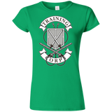 T-Shirts Irish Green / S AoT Training Corps Junior Slimmer-Fit T-Shirt