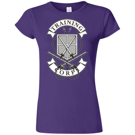 T-Shirts Purple / S AoT Training Corps Junior Slimmer-Fit T-Shirt