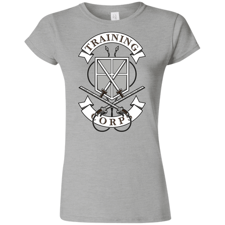 T-Shirts Sport Grey / S AoT Training Corps Junior Slimmer-Fit T-Shirt