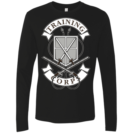 T-Shirts Black / S AoT Training Corps Men's Premium Long Sleeve