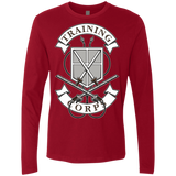T-Shirts Cardinal / S AoT Training Corps Men's Premium Long Sleeve