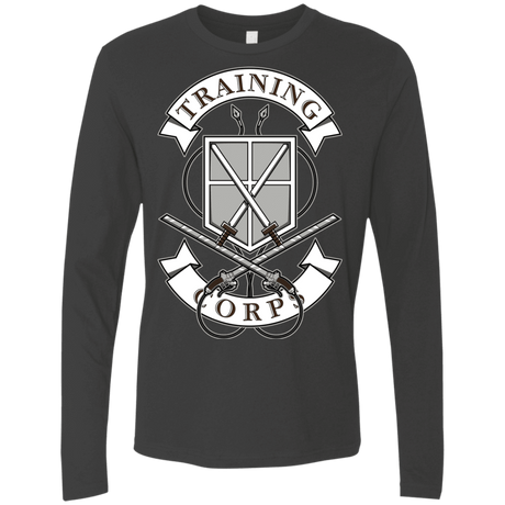 T-Shirts Heavy Metal / S AoT Training Corps Men's Premium Long Sleeve