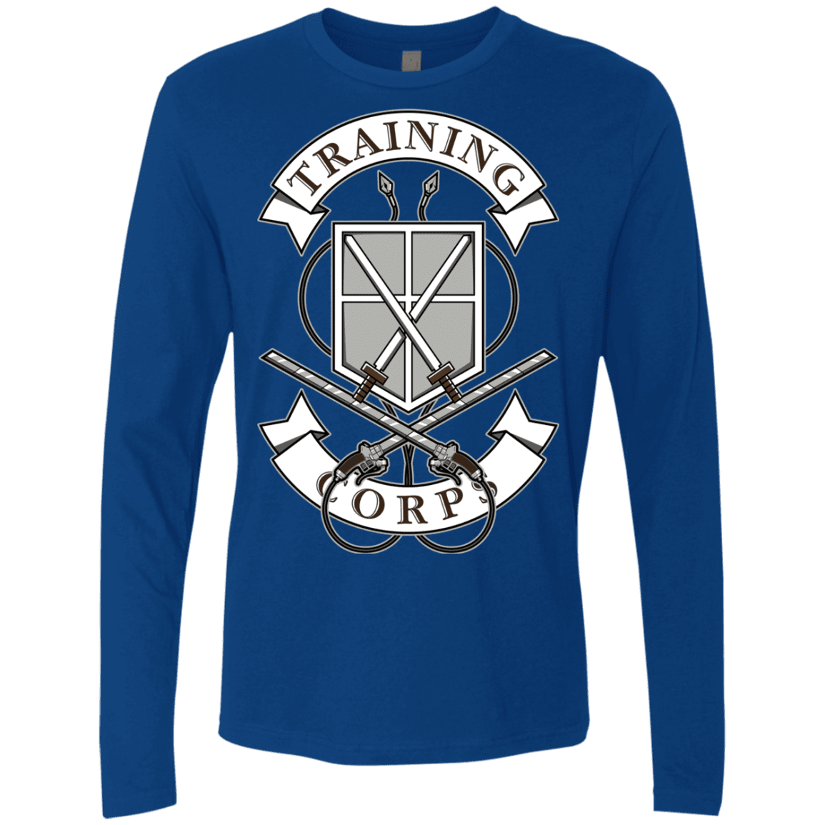 T-Shirts Royal / S AoT Training Corps Men's Premium Long Sleeve