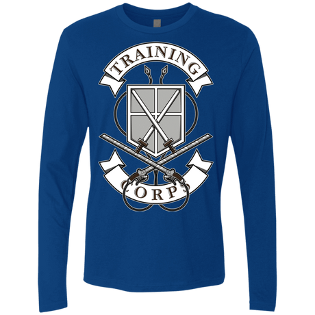 T-Shirts Royal / S AoT Training Corps Men's Premium Long Sleeve