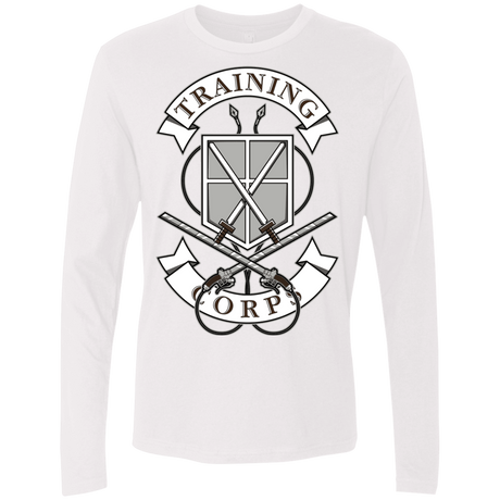 T-Shirts White / S AoT Training Corps Men's Premium Long Sleeve