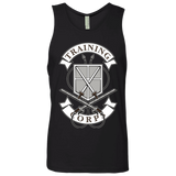 T-Shirts Black / S AoT Training Corps Men's Premium Tank Top